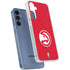 NBA Atlanta Hawks Distressed Galaxy S24 Clear Case